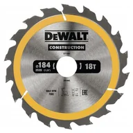Tarcze do pił - DeWalt Tarcza Do Drewna DT1941 184mm x30mm 18z - miniaturka - grafika 1