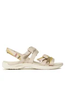 Sandały damskie - Merrell Sandały District 3 Backstrap Web J005434 Beżowy - miniaturka - grafika 1