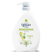 Mydła - Dermomed Vitalita Lime 1000ml mydło w płynie z limonką, orzeźwiający zapach i nawilżenie - miniaturka - grafika 1