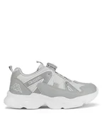 Buty dla dziewczynek - Kappa Sneakersy 23KC2371A Szary - miniaturka - grafika 1