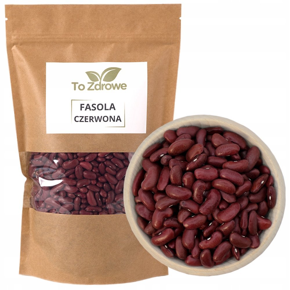 FASOLA CZERWONA 1kg Red Kidney naturalna jakość PREMIUM To Zdrowe