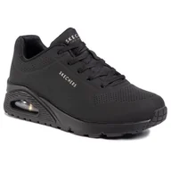 Sneakersy damskie - SKECHERS Sneakersy Uno-Stand On Air 73690/BBK Black - miniaturka - grafika 1