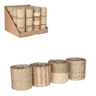 Pozostałe akcesoria do uprawy roślin - Koszyk alexis beżowy 13 cm dir - miniaturka - grafika 1