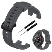 Akcesoria do smartwatchy - Pasek do Amazfit T-REX / T-REX PRO opaska do smartwatcha sportowa wymienna (Szary) - miniaturka - grafika 1