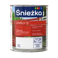 Farby do metalu - Podkład antykorozyjny Urekor S U03 biały 0,8 l Śnieżka - miniaturka - grafika 1