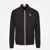 Bluzy męskie - LE COQ SPORTIF Bluza rozpinana 2220654 czarna XXL - miniaturka - grafika 1