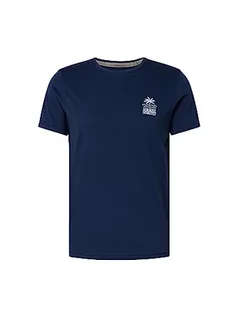 Koszulki męskie - Blend Męski T-shirt T-shirt, 194024/Dress Blues, XL, 194024/Dress Blues, XL - grafika 1