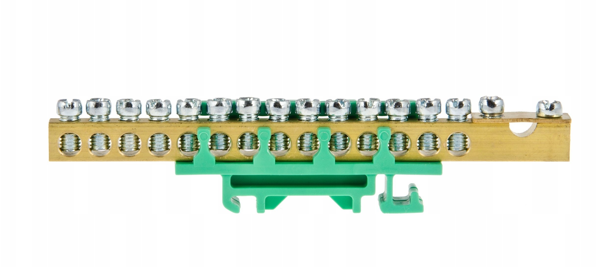 Incobex Listwa Zaciskowa 14x16 mm2,1x35mm2 - Zielona ENE-00541