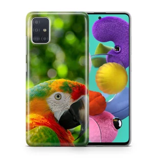 Etui na telefon komórkowy dla OnePlus OnePlus 5 Etui Pokrowiec Torba Zderzak TPU, Model: OnePlus 5, Wybierz wzór: Papuga - Etui i futerały do telefonów - miniaturka - grafika 1