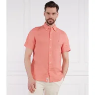 Koszule męskie - Tommy Hilfiger Lniana koszula PIGMENT DYED LINEN RF SHIRT S/S | Regular Fit - miniaturka - grafika 1