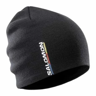 Czapka Salomon Graphic Deep Black - Czapki i chusty sportowe damskie - miniaturka - grafika 1