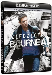 FILMOSTRADA Dziedzictwo Bourne'a 4K (2BD) - Filmy przygodowe DVD - miniaturka - grafika 1