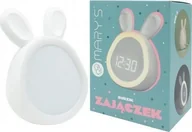 Wyposażenie pokoiku dziecięcego - Budzik zajączek biały - miniaturka - grafika 1