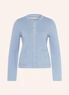 Swetry damskie - Tommy Hilfiger Dwustronny Kardigan blau - miniaturka - grafika 1