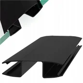 Uszczelki - 200 cm USZCZELKA ŁĄCZĄCA SZYBY DO KABINY PRYSZNICOWEJ PARAWANU PRYSZNICOWEGO - MIĘDZYSZYBOWA 6 7 8 mm - 200CM - miniaturka - grafika 1