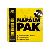 Witaminy i minerały dla sportowców - Fitness Authority FA Xtreme Napalm Pak 30sasz - miniaturka - grafika 1