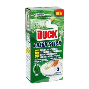 Duck FRESH STICK PINE - ŻelOWE PASKI 3X9 G (655781) - Środki do WC - miniaturka - grafika 1