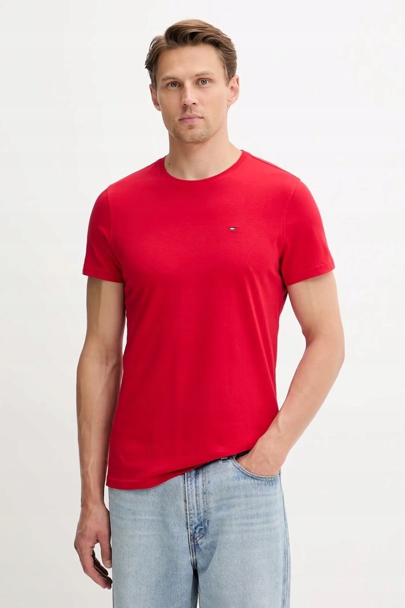 T-shirt Tommy Hilfiger basic męski C-neck r. M