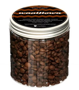Kawa Arabica ziarnista smakowa CUP&YOU, waniliowa, 200 g - Kawa - miniaturka - grafika 1