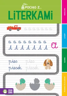 Pociąg z literkami - książka - Książki edukacyjne - miniaturka - grafika 1