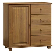 Komody - Komoda drewniana sosnowa nr48 g47 dąb - miniaturka - grafika 1