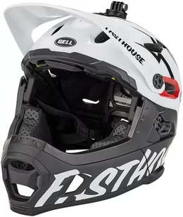Bell Super DH MIPS Helmet, czarny/biały 55-59cm 2022 Kaski MTB 210178-059 - Kaski rowerowe - miniaturka - grafika 1