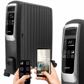 Grzejniki pokojowe - Grzejnik Olejowy Yoer Inferno OFR1025BK - miniaturka - grafika 1