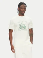 Koszulki męskie - Ellesse T-Shirt Mellino SHZ21848 Biały Regular Fit - miniaturka - grafika 1