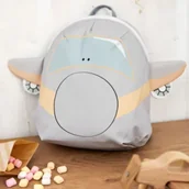 Plecaki - Lassig Plecak mini Tiny Drivers Samolot - miniaturka - grafika 1