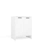 Szafki łazienkowe - Szafka łazienkowa, biała, 60 x 74 x 40 cm - miniaturka - grafika 1