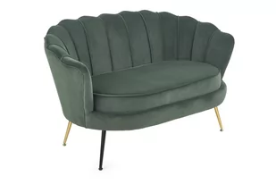 Sofa Glamour Ciemnozielona Halmar Amorinito Xl - Sofy i kanapy - miniaturka - grafika 1