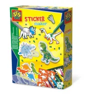 Prace ręczne dla dzieci - Ses Creative Stwórz naklejki - dinozaury - miniaturka - grafika 1