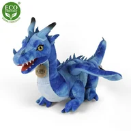 Maskotki i pluszaki - Rappa Pluszowy smok niebieski, 40 cm  ECO-FRIENDLY - miniaturka - grafika 1