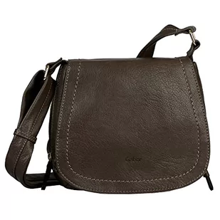 Gabor Damska torba Kara Flap Bag M no Zip, ciemnoszarobrązowy. - Torebki damskie - miniaturka - grafika 1
