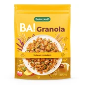 Płatki śniadaniowe i musli - Bakalland BA! Granola 5 ziaren z miodem 300 g - miniaturka - grafika 1