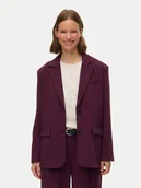 Marynarki i żakiety damskie - Vero Moda Marynarka Michell 10336375 Fioletowy Oversize - miniaturka - grafika 1