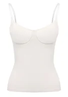 Koszulki i topy damskie - Top Gorsetowy Calvin Klein K20K203546ADA r. S - miniaturka - grafika 1