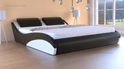Łóżka - Łóżko z pojemnikiem Stilo 2 Premium - 120x200 - miniaturka - grafika 1