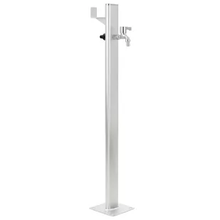 vidaXL Kran ogrodowy na słupku, aluminium, 95 cm vidaXL - Inne akcesoria do nawadniania - miniaturka - grafika 1