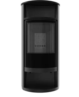 Kratki Piec stalowy RUNA Ø 150 8 kW czarne wyłożenie - Piece wolnostojące Kratki Piec stalowy RUNA Ø 150 8 kW czarne wyłożenie - Piece wolnostojące - miniaturka - grafika 1