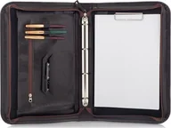 Teczki i aktówki - Belveder Brązowy Organizer Skórzany do Pracy 01S - miniaturka - grafika 1