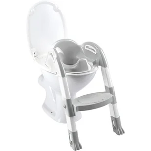 Thermobaby KIDDYLLO Nakładka Na Sedes WC Ze Stopniem Grey 5290 - Nocniki - miniaturka - grafika 1