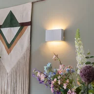 Lampy ścienne - QAZQA Inteligentny kinkiet biały 24 cm w zestawie 2 WiFi G9 - Otan - miniaturka - grafika 1