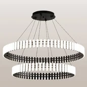 Lampy sufitowe - Podwójna lampa wisząca Klavia CGKLAVIA-80-DOUBLE COPEL LED 231W 3000K czarna - miniaturka - grafika 1