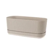 Donice - Doniczka PERA owalna 29 cm x 13 cm 09342 beż - miniaturka - grafika 1