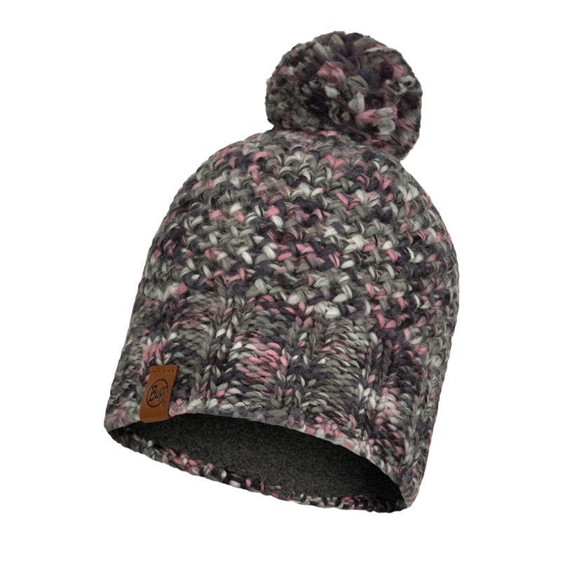 Czapka Zimowa BUFF® Knitted & Fleece Hat Margo CASTLEROCK GREY