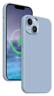 Crong Color Cover LUX Magnetic - Etui iPhone 15 Plus MagSafe niebieski - Etui i futerały do telefonów - miniaturka - grafika 1