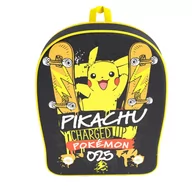 Plecaki szkolne i tornistry - Plecak przedszkolny jednokomorowy Pokemon Pikachu KARACTERMANIA Chłopcy, Dziewczynki Wielokolorowy - miniaturka - grafika 1