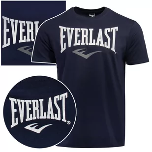 Everlast Koszulka Męska T-shirt Bawełniana Granat Logo 290J86 Rozmiar XXL - Koszulki męskie - miniaturka - grafika 1
