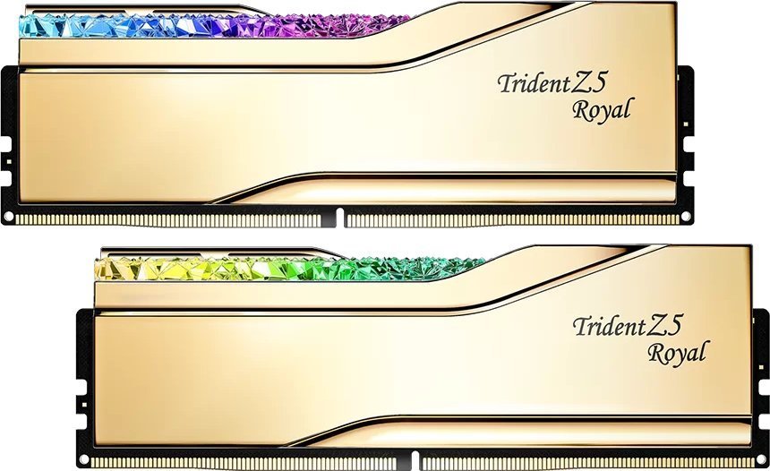 Pamięć G.Skill Trident Z5 Royal, DDR5, 32 GB, 7200MHz, CL34 F5-7200J3445G16GX2-TR5G